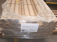 Lot 849 - pallet kartonnen kokers - afbeelding 2 van  2
