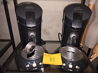 Lot 85 - espressomachine senseo. 2 stuks - afbeelding 1 van  3