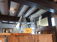 Lot 85 - glaswerk. 3 stuks - afbeelding 1 van  3