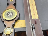Lot 85 - kwikbarometer en antieke barometer - afbeelding 1 van  5
