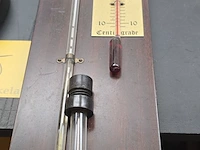 Lot 85 - kwikbarometer en antieke barometer - afbeelding 2 van  5