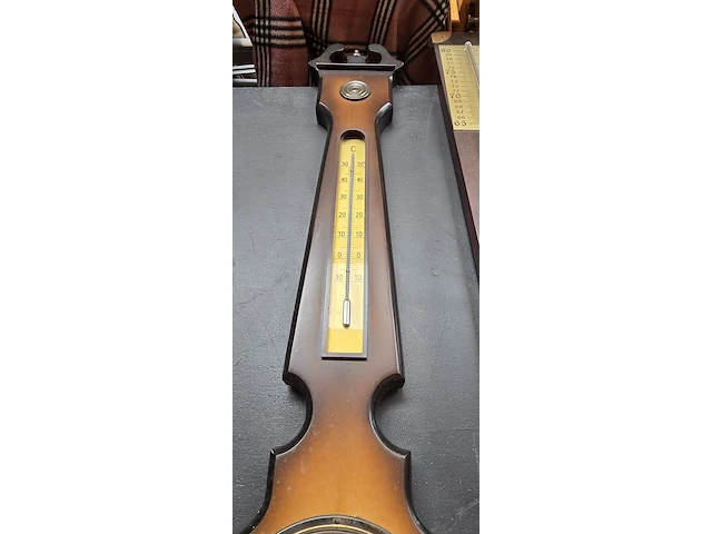 Lot 85 - kwikbarometer en antieke barometer - afbeelding 5 van  5