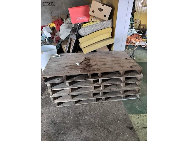 Lot 85 - palletten. 16 stuks - afbeelding 2 van  2