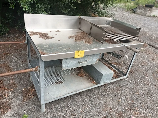 Lot 85 - rvs buitenkeuken bbq - afbeelding 1 van  5
