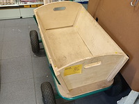 Lot 86 - houten bolderkar - afbeelding 1 van  3