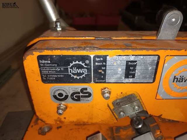 Lot 86 - ponstoestel häwa - afbeelding 3 van  3