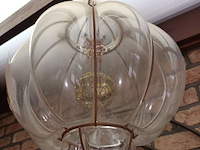 Lot 86 - sierlamp in glas - afbeelding 2 van  3
