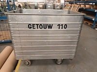 Lot 866 - aluminium mobiele bak - afbeelding 2 van  4