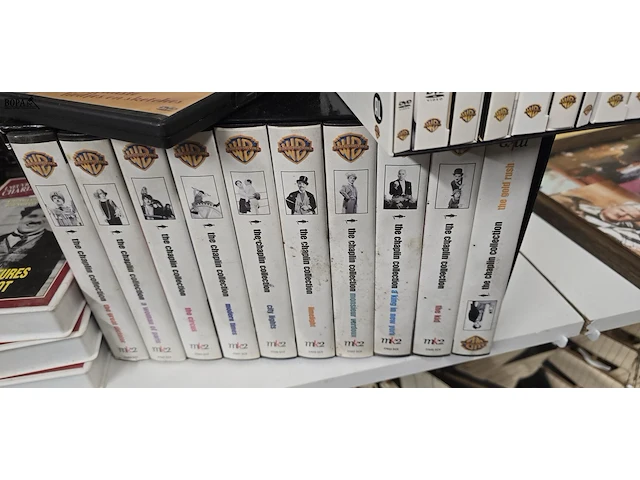 Lot 87 - groot lot charlie chaplin video en dvd collectie - afbeelding 5 van  7