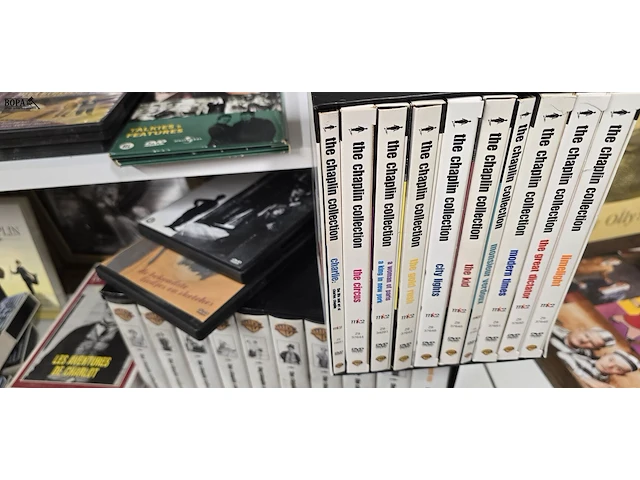 Lot 87 - groot lot charlie chaplin video en dvd collectie - afbeelding 6 van  7
