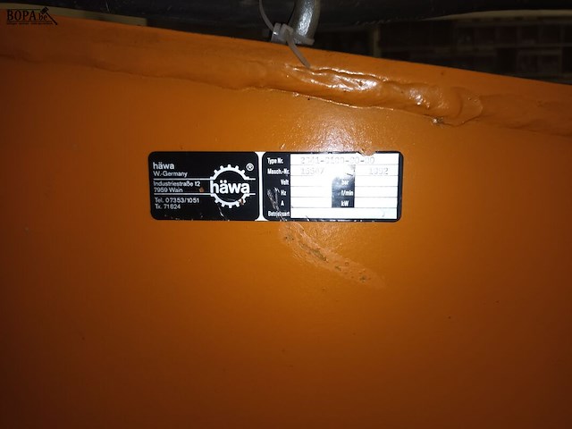 Lot 87 - pneumatische boormachine häwa - afbeelding 2 van  5