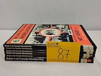Lot 87 - serie boeken, belgië in 2e wereldoorlog, 6 delen - afbeelding 1 van  1
