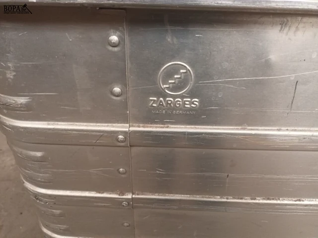 Lot 870 - aluminium mobiele bak - afbeelding 6 van  6