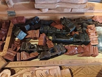 Lot 88 - schaak- en backgammonspel - afbeelding 4 van  5