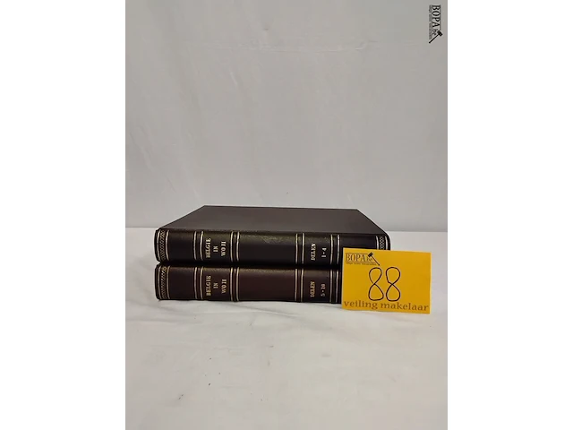 Lot 88 - serie boeken, 2e wereldoorlog, 2 stuks - afbeelding 1 van  1