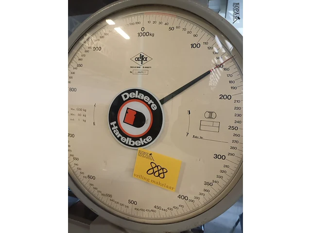 Lot 888 - industriële weegschaal - afbeelding 3 van  3