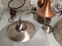 Lot 89 - lusters en verlichting. 9 stuks - afbeelding 3 van  6