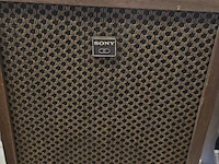 Lot 9 - bandopnemer sony met luidsprekers sony - afbeelding 2 van  5
