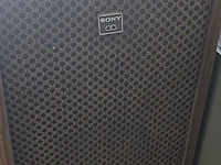 Lot 9 - bandopnemer sony met luidsprekers sony - afbeelding 3 van  5