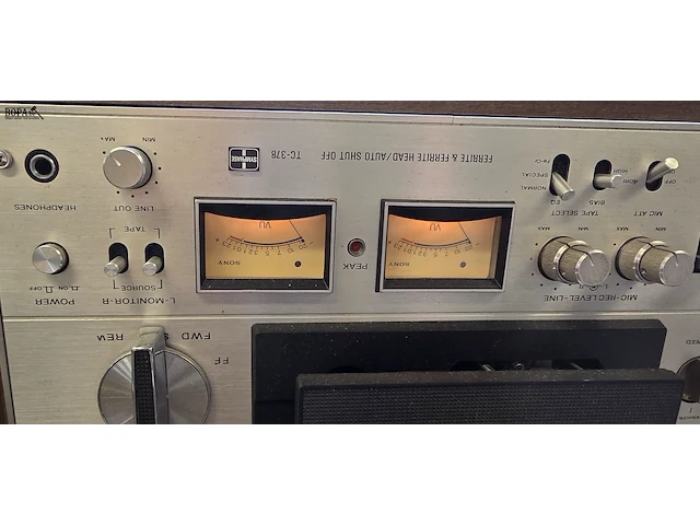 Lot 9 - bandopnemer sony met luidsprekers sony - afbeelding 5 van  5