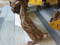 Lot 9 - bronzen eend pierre chenet - afbeelding 2 van  4