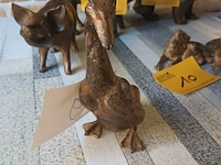 Lot 9 - bronzen eend pierre chenet - afbeelding 3 van  4