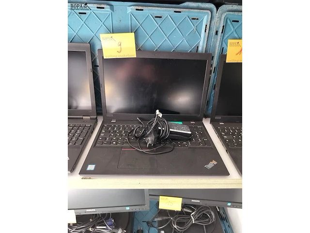 Lot 9 - lenovo thinkpad laptop (15,6 inch) - afbeelding 1 van  2