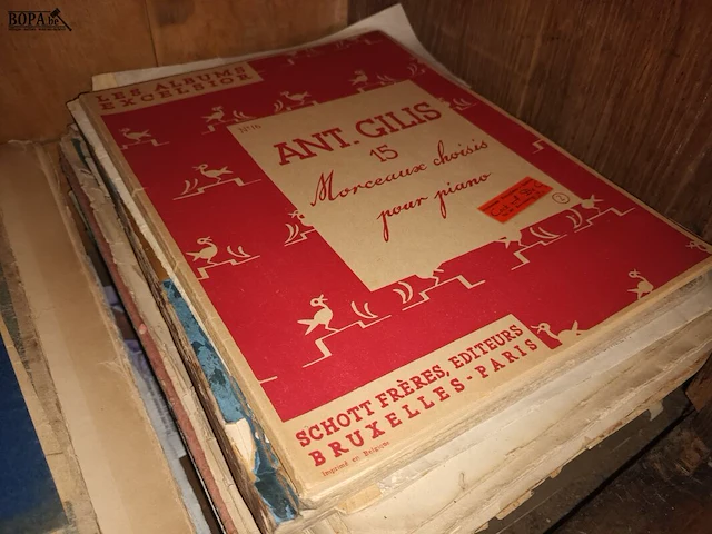 Lot 9 - lot oude boeken - afbeelding 4 van  8