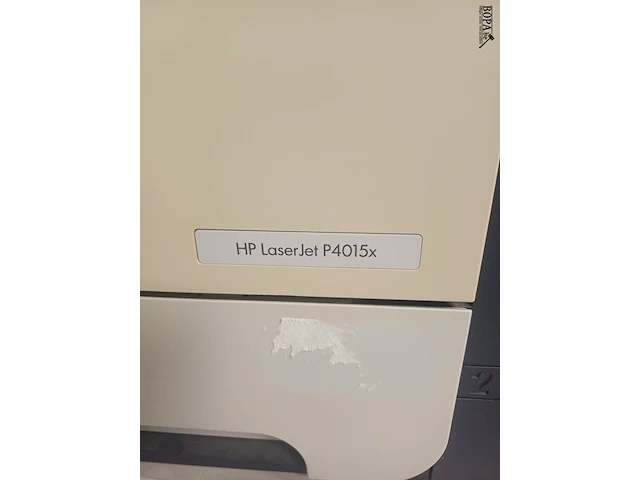 Lot 9 - printer hp laserjet - afbeelding 2 van  5