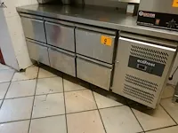 Lot 9 - rvs gekoelde werkkast ecofrost - afbeelding 1 van  4
