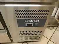 Lot 9 - rvs gekoelde werkkast ecofrost - afbeelding 3 van  4
