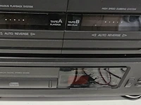 Lot 9 - stereo toren sanyo - afbeelding 4 van  6