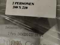 Lot 9 - tweepersoons dekbedovertrek - afbeelding 5 van  5