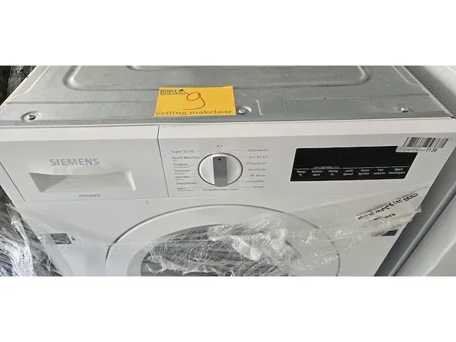 Lot 9 - wasmachine siemens - afbeelding 2 van  5