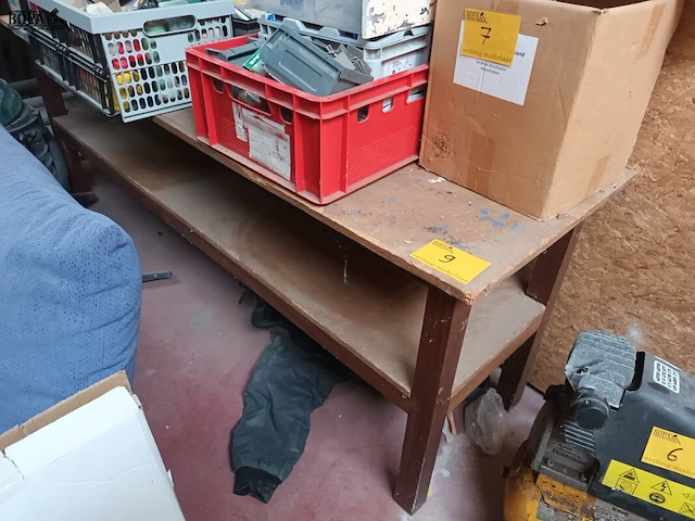 Lot 9 - werkbank - afbeelding 1 van  3