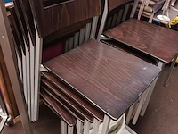 Lot 90 - stapelbare stoelen. 38 stuks - afbeelding 2 van  6