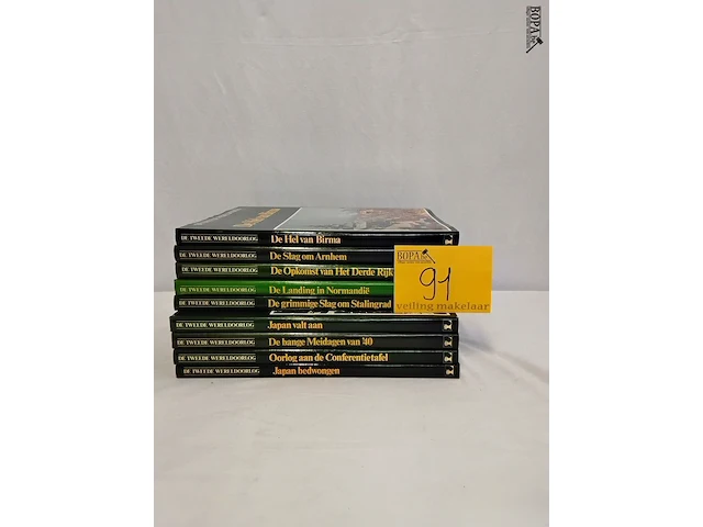 Lot 91 - serie boeken, lecturama 2e wereldoorlog, 9 delen - afbeelding 1 van  1