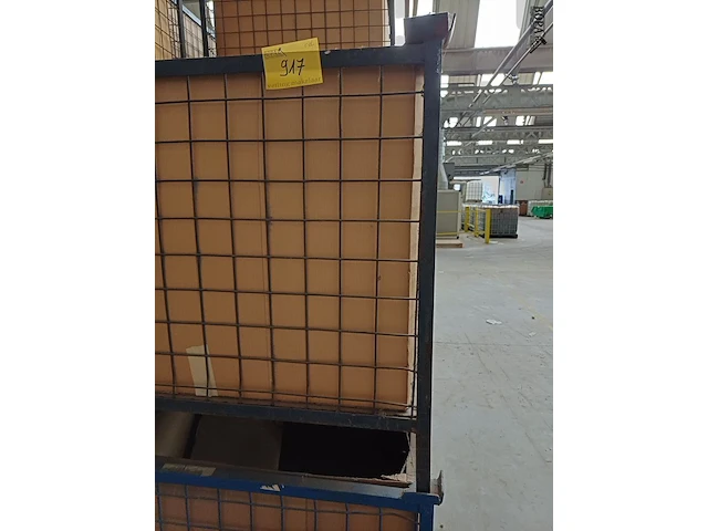 Lot 917 - metalen stapelbak. 5 stuks - afbeelding 3 van  3