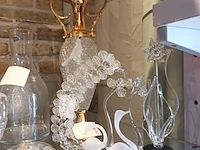 Lot 92 - glaswerk en kristal. 15 stuks - afbeelding 2 van  5