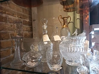 Lot 92 - glaswerk en kristal. 15 stuks - afbeelding 4 van  5