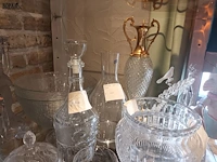 Lot 92 - glaswerk en kristal. 15 stuks - afbeelding 5 van  5