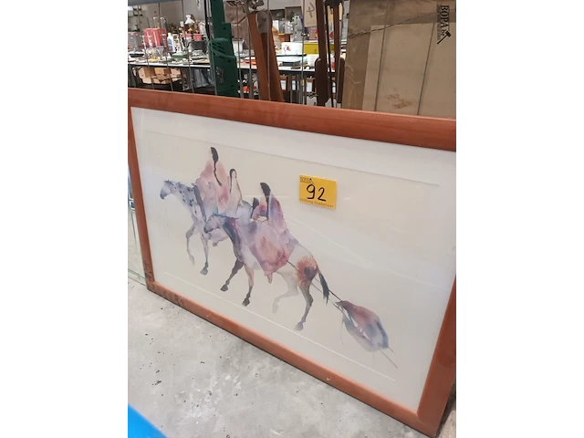 Lot 92 - kader paarden - afbeelding 4 van  4