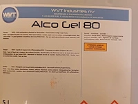 Lot 93 - bidons alcogel 5 liter. 7 stuks - afbeelding 2 van  2
