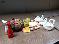 Lot 93 - decoratie. 10 stuks - afbeelding 1 van  4