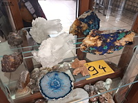 Lot 94 - kristal en mineralen. 6 stuks - afbeelding 1 van  4