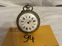 Lot 94 - zakhorloge chemin de fer systeme roskopf - afbeelding 1 van  3