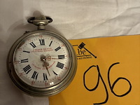 Lot 96 - zakhorloge chemin de fer systeme roskopf - afbeelding 1 van  5