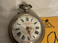Lot 96 - zakhorloge chemin de fer systeme roskopf - afbeelding 4 van  5