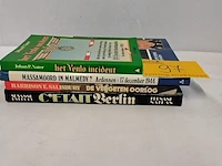 Lot 97 - lot boeken, oorlog berlijn, 4 stuks - afbeelding 1 van  1