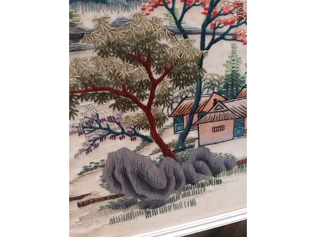 Lot 98 - chinese kader - afbeelding 2 van  4